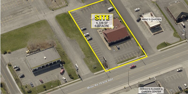 3321 Milan Rd, Sandusky, OH à louer - Aérien - Image 3 de 3