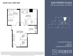 7330 San Pedro Ave, San Antonio, TX for lease Floor Plan- Image 1 of 1