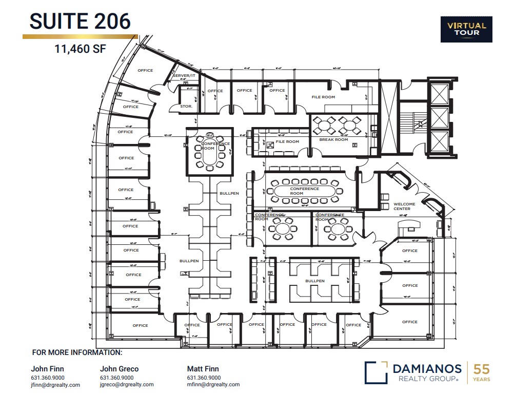 50 Charles Lindbergh Blvd, Uniondale, NY for lease Floor Plan- Image 1 of 1