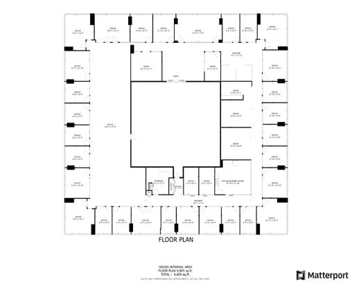 1050 W Pender St, Vancouver, BC for lease Floor Plan- Image 1 of 1