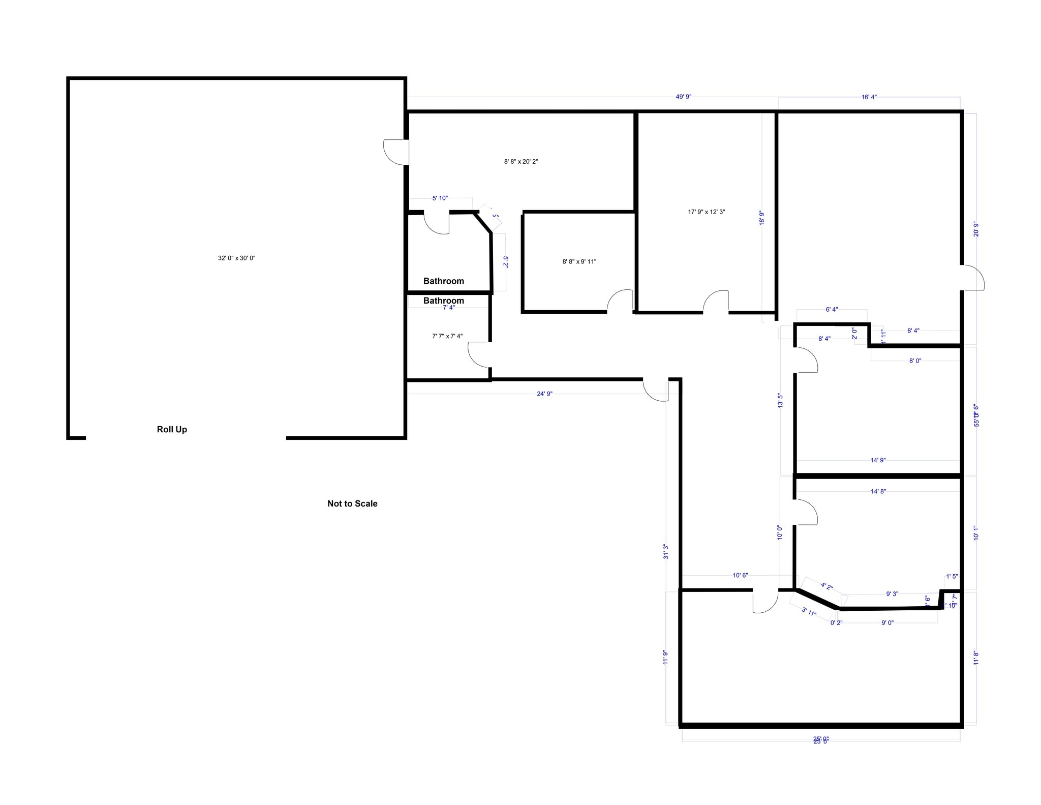 499 W Bedford, Fresno, CA for lease Site Plan- Image 1 of 1