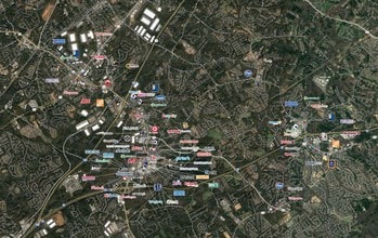 4125 Buford Dr, Buford, GA - AERIAL  map view