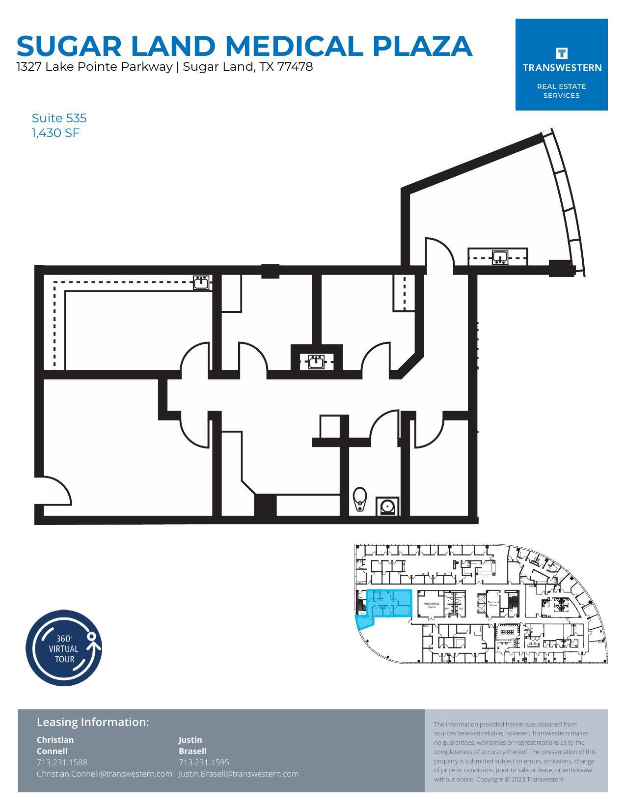 1327 Lake Pointe Pky, Sugar Land, TX for lease Floor Plan- Image 1 of 1