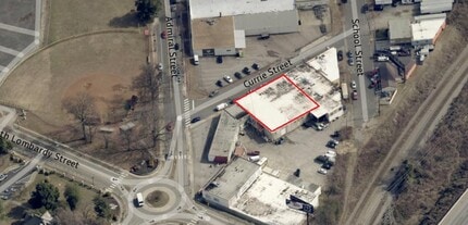 1802-1804 Currie St, Richmond, VA - AERIAL  map view