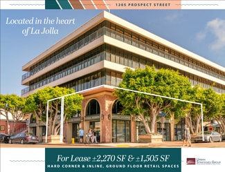 More details for 1205-1225 Prospect St, La Jolla, CA - Retail for Lease