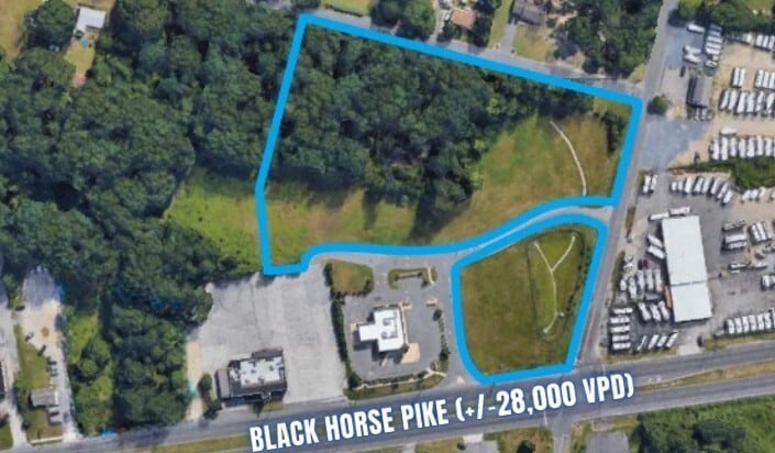 1010 N Black Horse Pike, Williamstown, NJ à vendre - Photo du bâtiment - Image 1 de 2