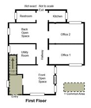 624 University Ave, Palo Alto, CA for lease Floor Plan- Image 2 of 12