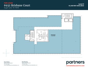 6932 Brisbane ct, Sugar Land, TX for lease Site Plan- Image 2 of 2