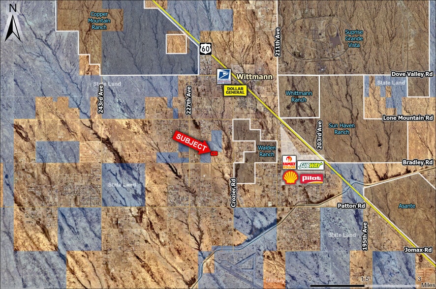 Barwick Dr, Wittmann, AZ à vendre - Aérien - Image 2 de 5