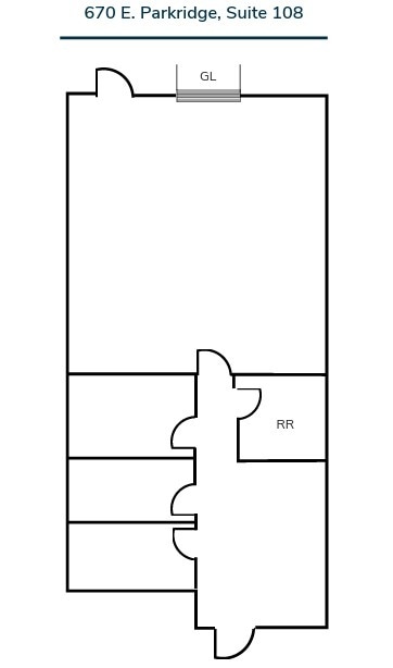 650 E Parkridge Ave, Corona, CA à louer Plan d’étage- Image 1 de 2