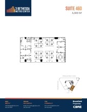 3 Bethesda Metro Center, Bethesda, MD for lease Floor Plan- Image 1 of 1