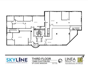 15480 Clayton Rd, Ballwin, MO for lease Floor Plan- Image 1 of 8