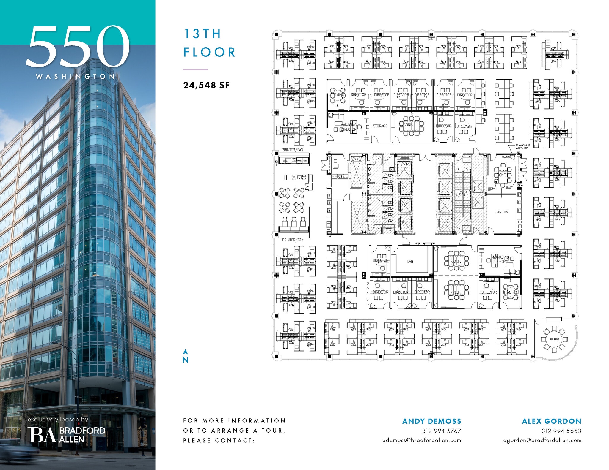 550 W Washington Blvd, Chicago, IL for lease Floor Plan- Image 1 of 1