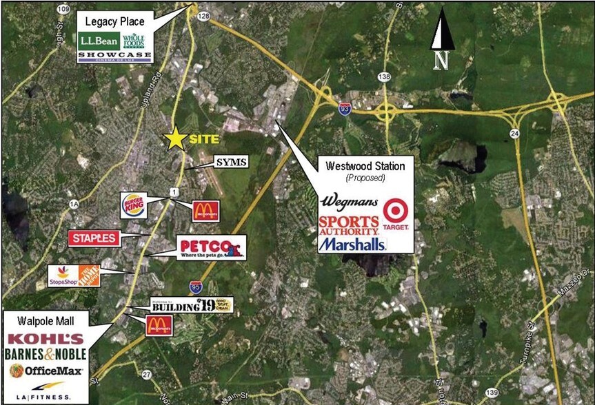 500 Boston Providence Tpke, Norwood, MA à louer - Photo du bâtiment - Image 2 de 7