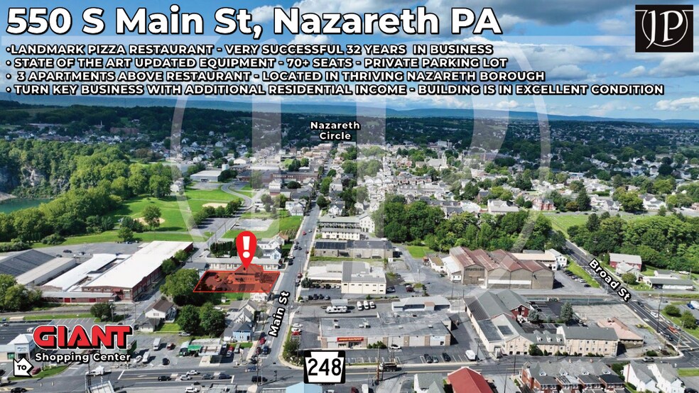 550 S Main St, Nazareth, PA à vendre - Photo du bâtiment - Image 1 de 72