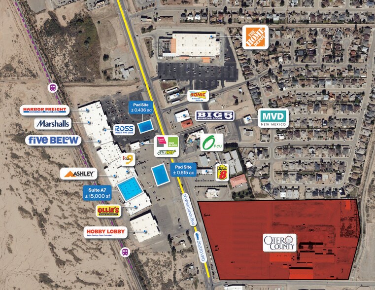3199 N White Sands Blvd, Alamogordo, NM à louer - Photo du bâtiment - Image 2 de 4