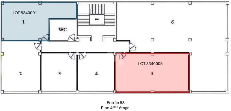 Retail in Ris-Orangis for lease Floor Plan- Image 1 of 3