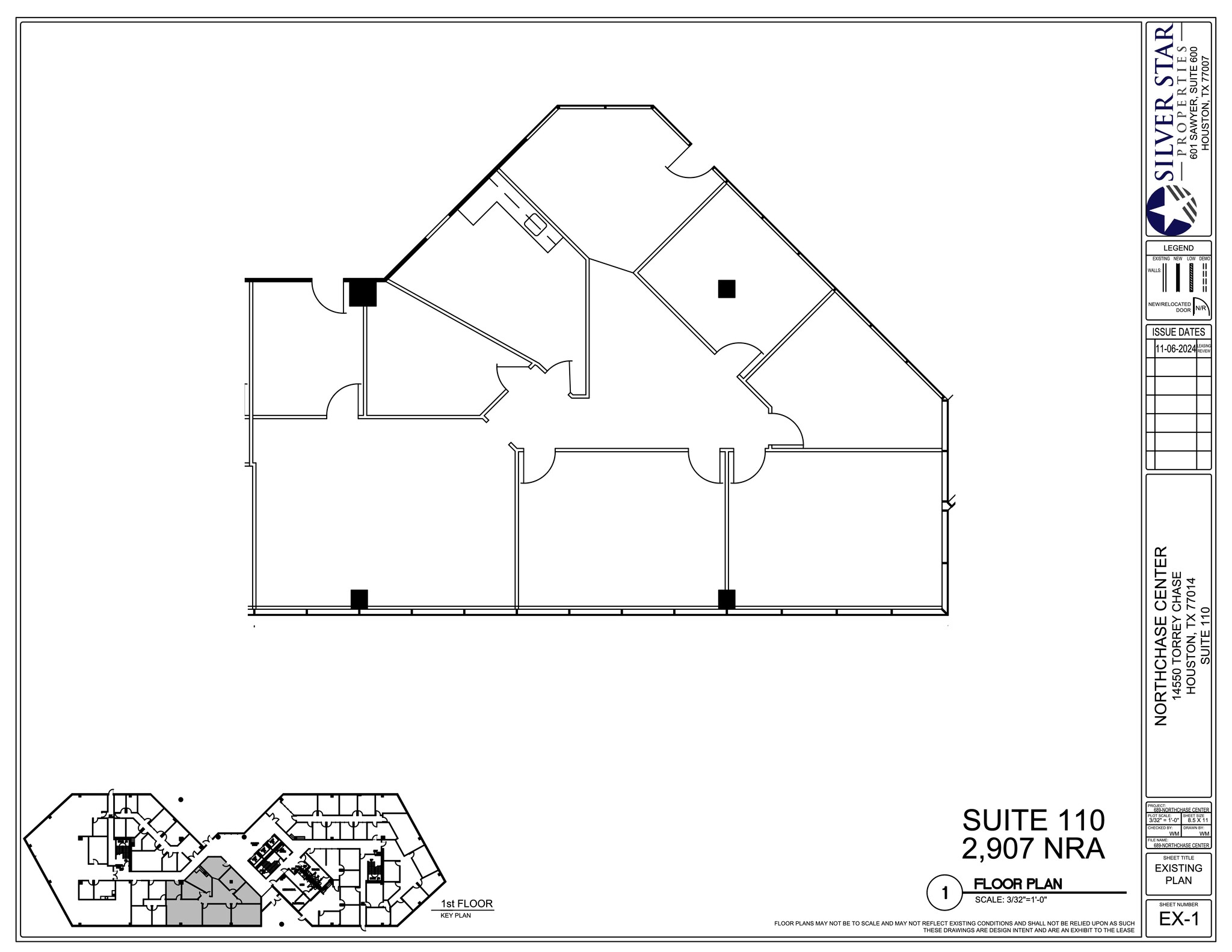 14550 Torrey Chase Blvd, Houston, TX à louer Plan de site- Image 1 de 2