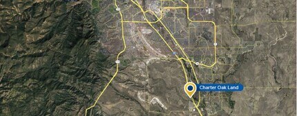 Charter Oak Ranch Dr, Fountain, CO - Aérien  Vue de la carte
