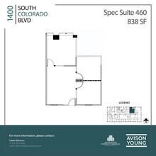 1400 S Colorado Blvd, Denver, CO for lease Floor Plan- Image 1 of 1