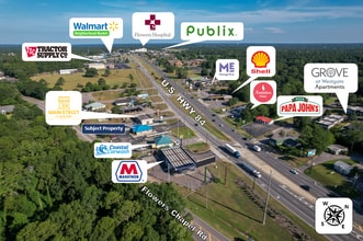 3331 W Main St, Dothan, AL - AERIAL  map view - Image1