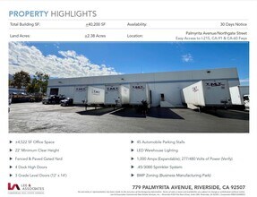 779 Palmyrita Ave, Riverside, CA for lease Interior Photo- Image 2 of 3