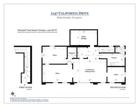 1145 California Dr, Burlingame, CA for lease Site Plan- Image 1 of 24