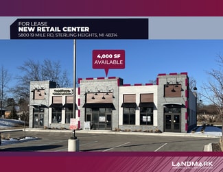 More details for 5800 19 Mile Rd, Sterling Heights, MI - Office, Retail for Lease