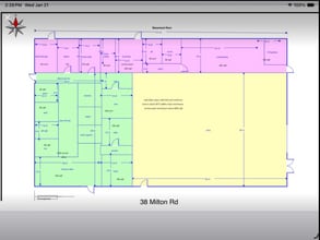38 Milton Rd, Rochester, NH à louer Plan d’étage- Image 1 de 2