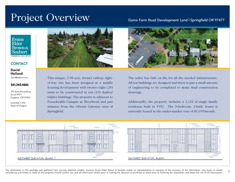 Game Farm Rd Development Land, Springfield, OR à vendre - Photo du bâtiment - Image 3 de 11