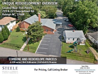 Plus de détails pour 219 Georgetown Rd, Raleigh, NC - Spécialité à vendre