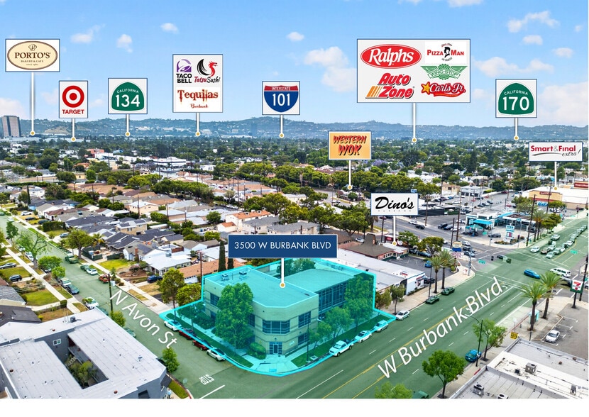 3500 W Burbank Blvd, Burbank, CA à vendre - Photo du bâtiment - Image 2 de 38