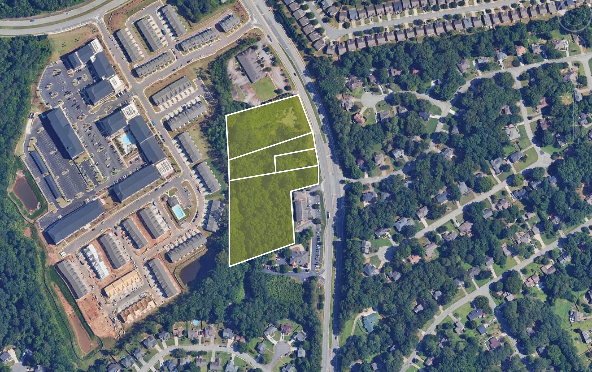 2592 Lawrenceville Suwanee Rd, Suwanee, GA à vendre Aérien- Image 1 de 4