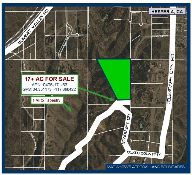 Starlight, Hesperia, CA for sale - Aerial - Image 2 of 21