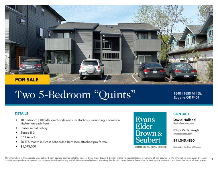 1640-1650 Mill St, Eugene, OR for sale - Building Photo - Image 2 of 17