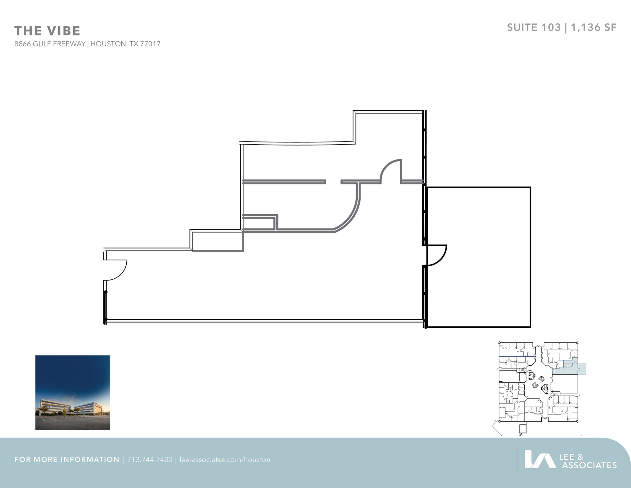 8866 Gulf Fwy, Houston, TX à louer Plan d’étage- Image 1 de 1