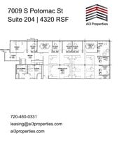 7009 S Potomac St, Centennial, CO for lease Site Plan- Image 1 of 6