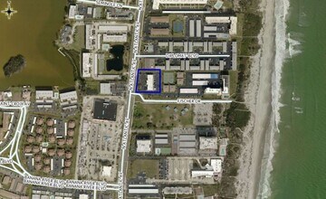 3000 N Atlantic Ave, Cocoa Beach, FL - AERIAL  map view - Image1