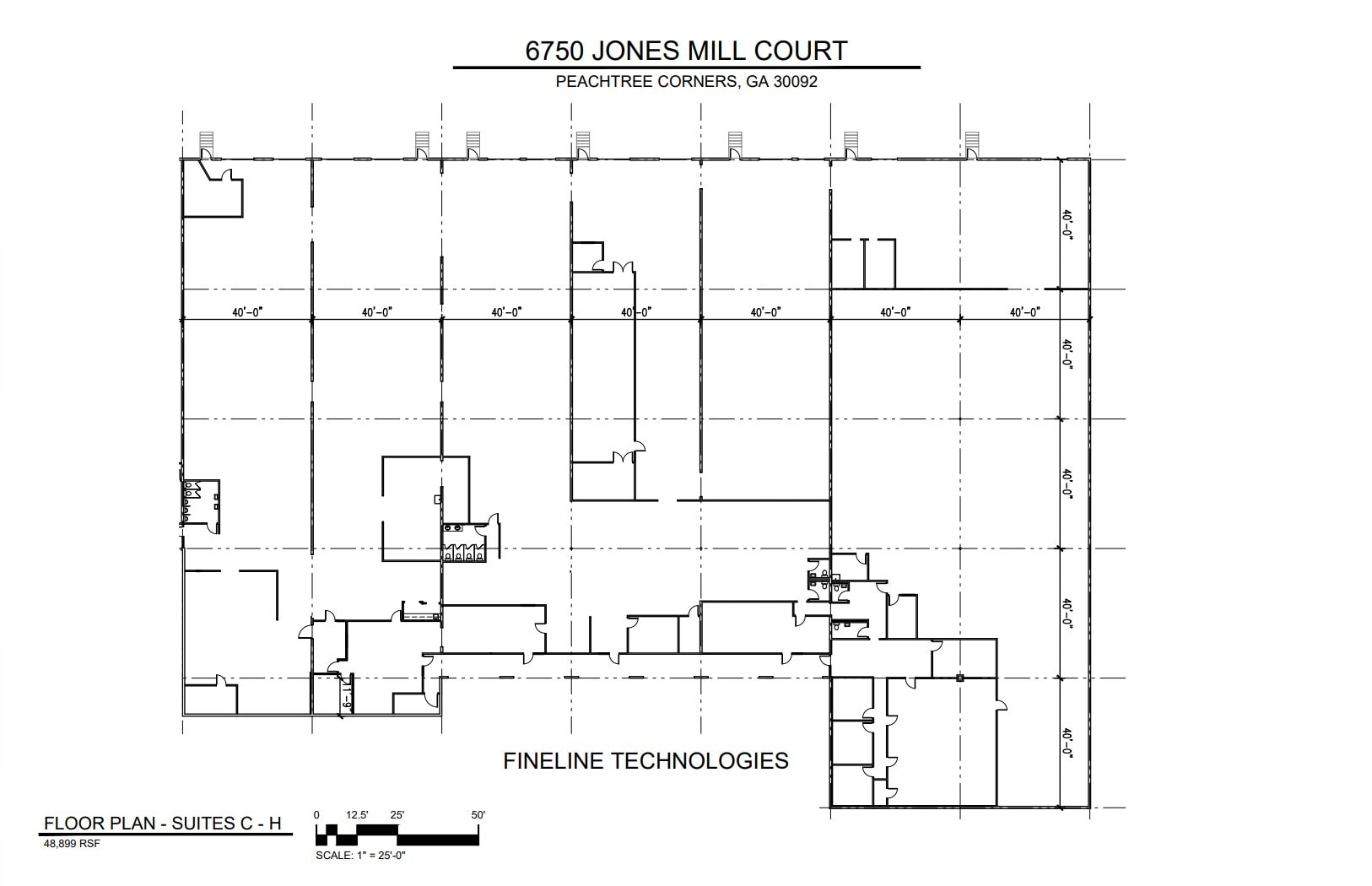 6690 Jones Mill Ct, Norcross, GA for lease Floor Plan- Image 1 of 1