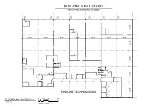 6690 Jones Mill Ct, Norcross, GA for lease Floor Plan- Image 1 of 1