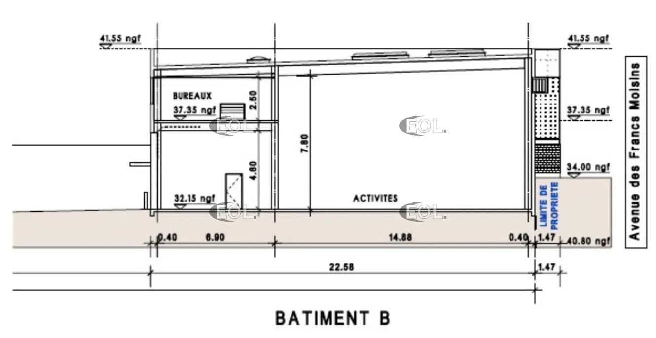 Industrial in Saint-Denis for lease Floor Plan- Image 1 of 9