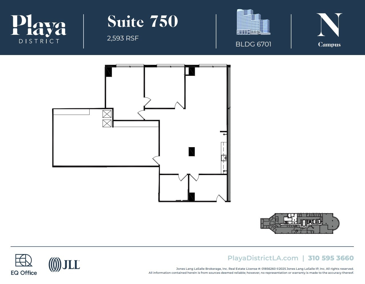 6100 Center Dr, Los Angeles, CA for lease Floor Plan- Image 1 of 1