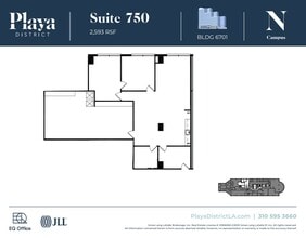 6100 Center Dr, Los Angeles, CA for lease Floor Plan- Image 1 of 1