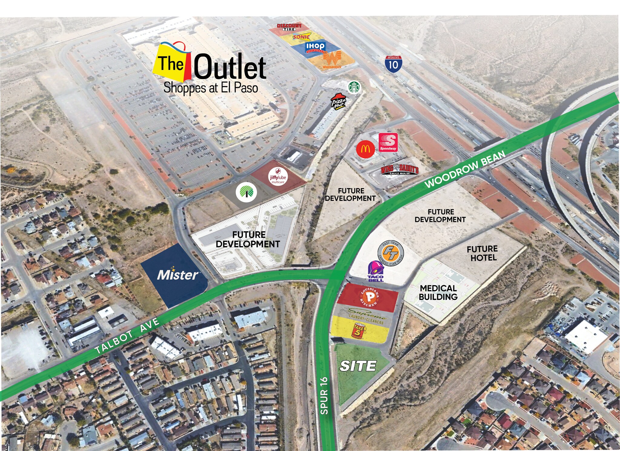 6800 State Highway Spur 16, El Paso, TX à louer Photo du bâtiment- Image 1 de 2