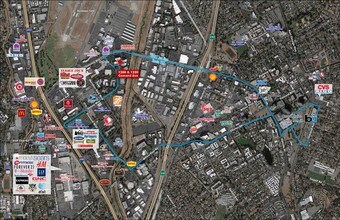 1220 Concord Ave, Concord, CA - Aerial  map view