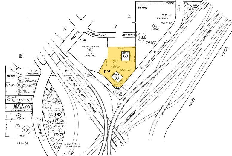 2900 Bristol St, Costa Mesa, CA à vendre - Plan cadastral - Image 2 de 6