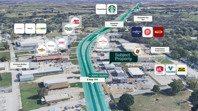 324 E Highway 199, Springtown, TX - AÉRIEN  Vue de la carte - Image1