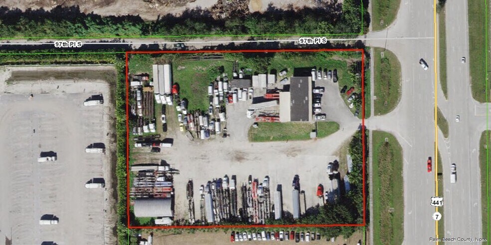 9819 S State Road 7, Boynton Beach, FL à louer - Aérien - Image 2 de 2
