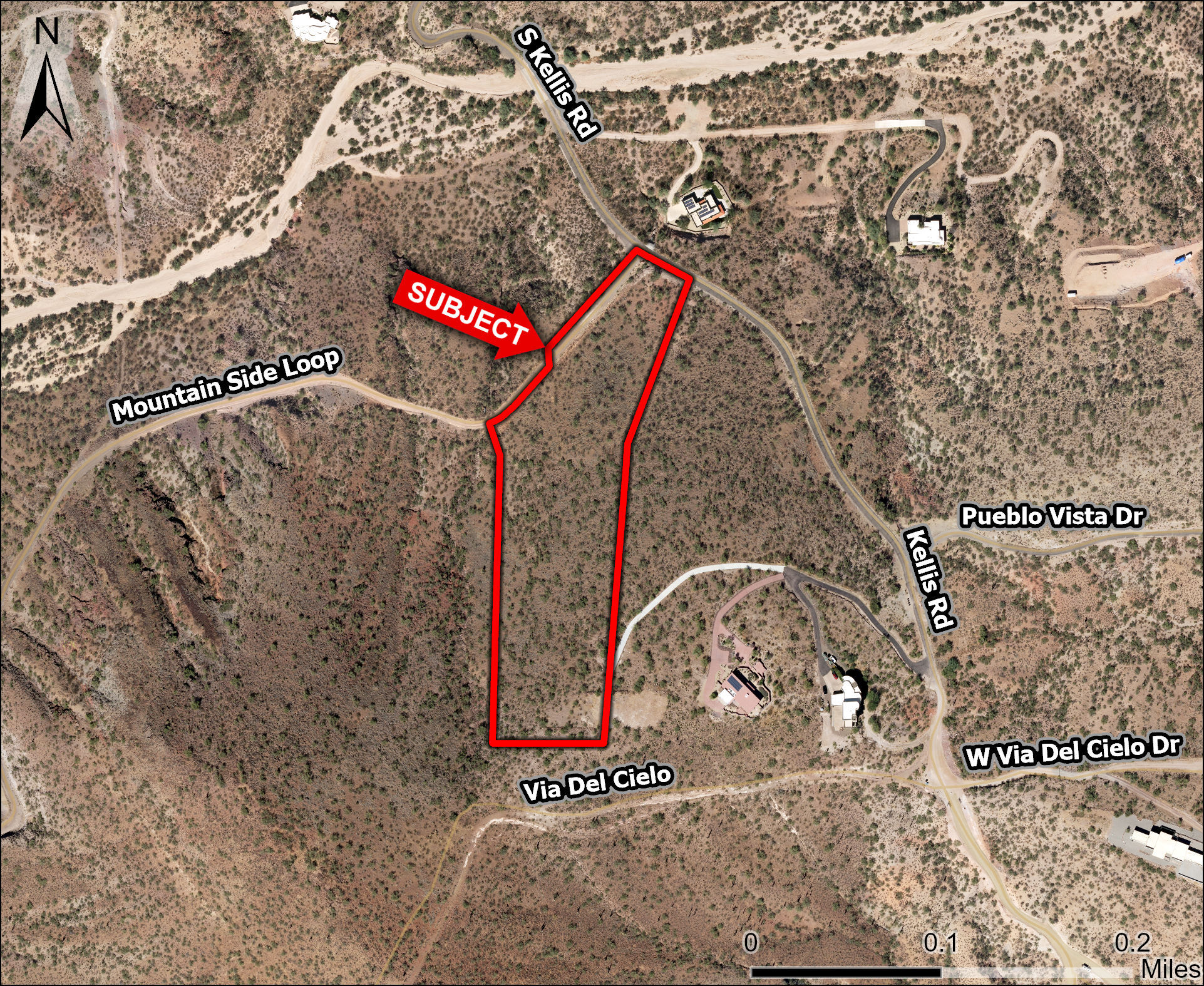 12 Kellis Road, Wickenburg, AZ for sale Aerial- Image 1 of 5