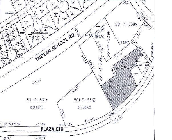 501-555 E Plaza Cir, Litchfield Park, AZ à louer - Plan cadastral - Image 2 de 7
